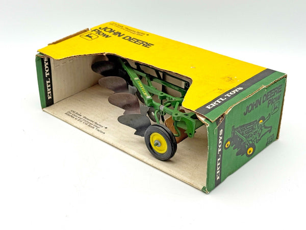 1/16 John Deere 4 Bottom Plow in Yellow To Box