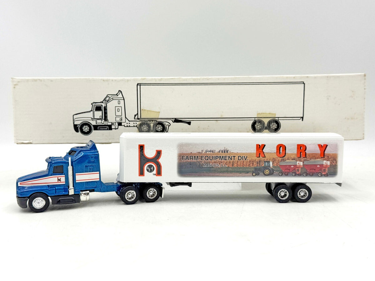 1/64 Kenworth Kory Gravity Wagons Ertl Semi Truck Trailer A003