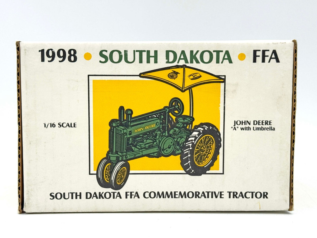 1/16 John Deere Unstyled Model A on Spokes 1998 South Dakota FFA w/ Umbrella