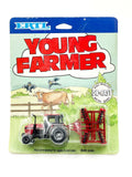 1/64 Case International 2594 Tractor With Wing Disc On Young Farmer Package