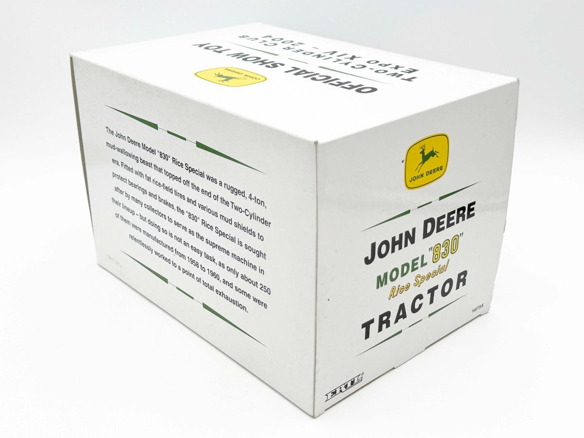 1/16 John Deere 830 Tractor, 2004 Rice Special