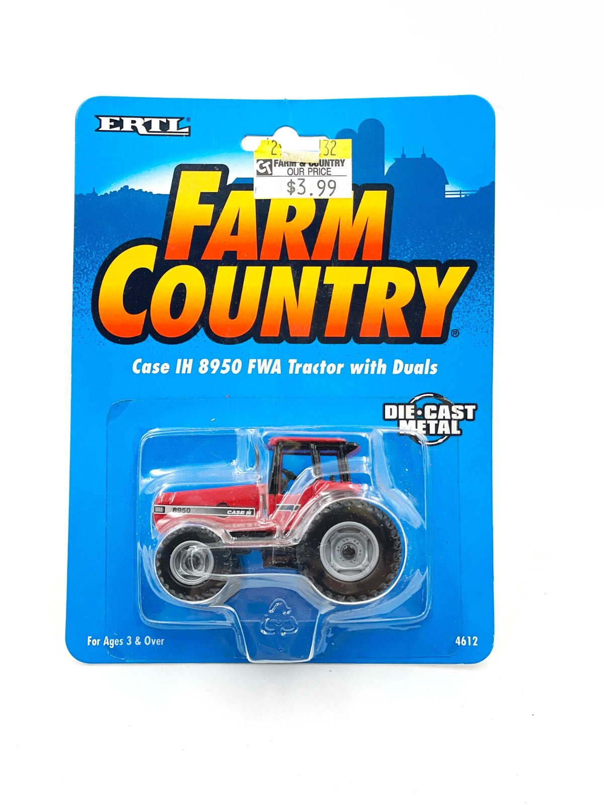 1/64 Case Ih 8950 Fwa Tractor With Duals