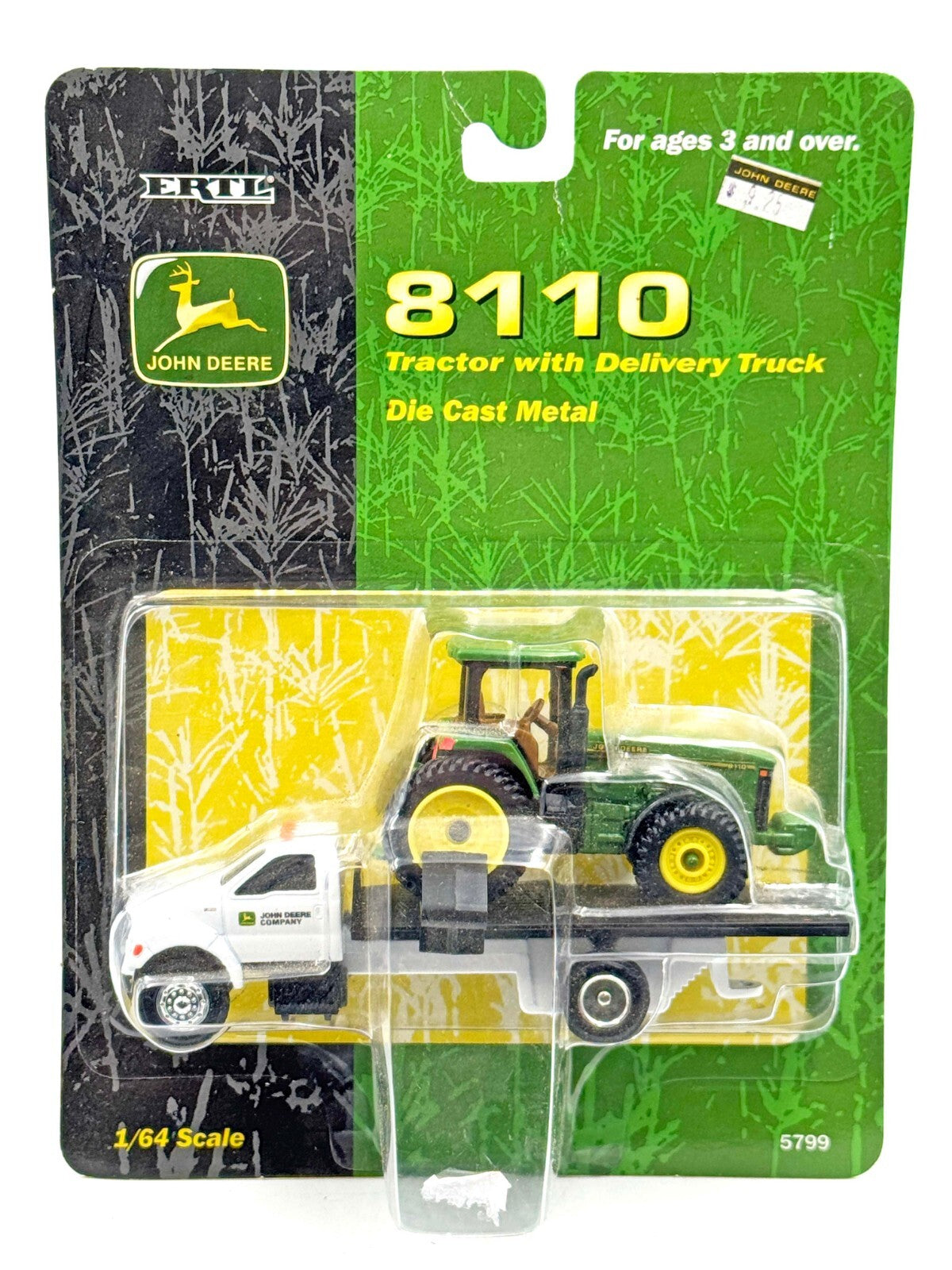 1/64 John Deere 8110 Tractor With Delivery Truck