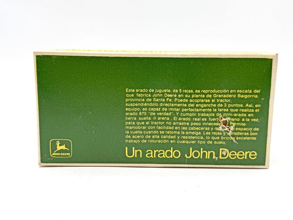 1/16 John Deere Argentina 5 Bottom Plow Un Arado in Box Sigomec