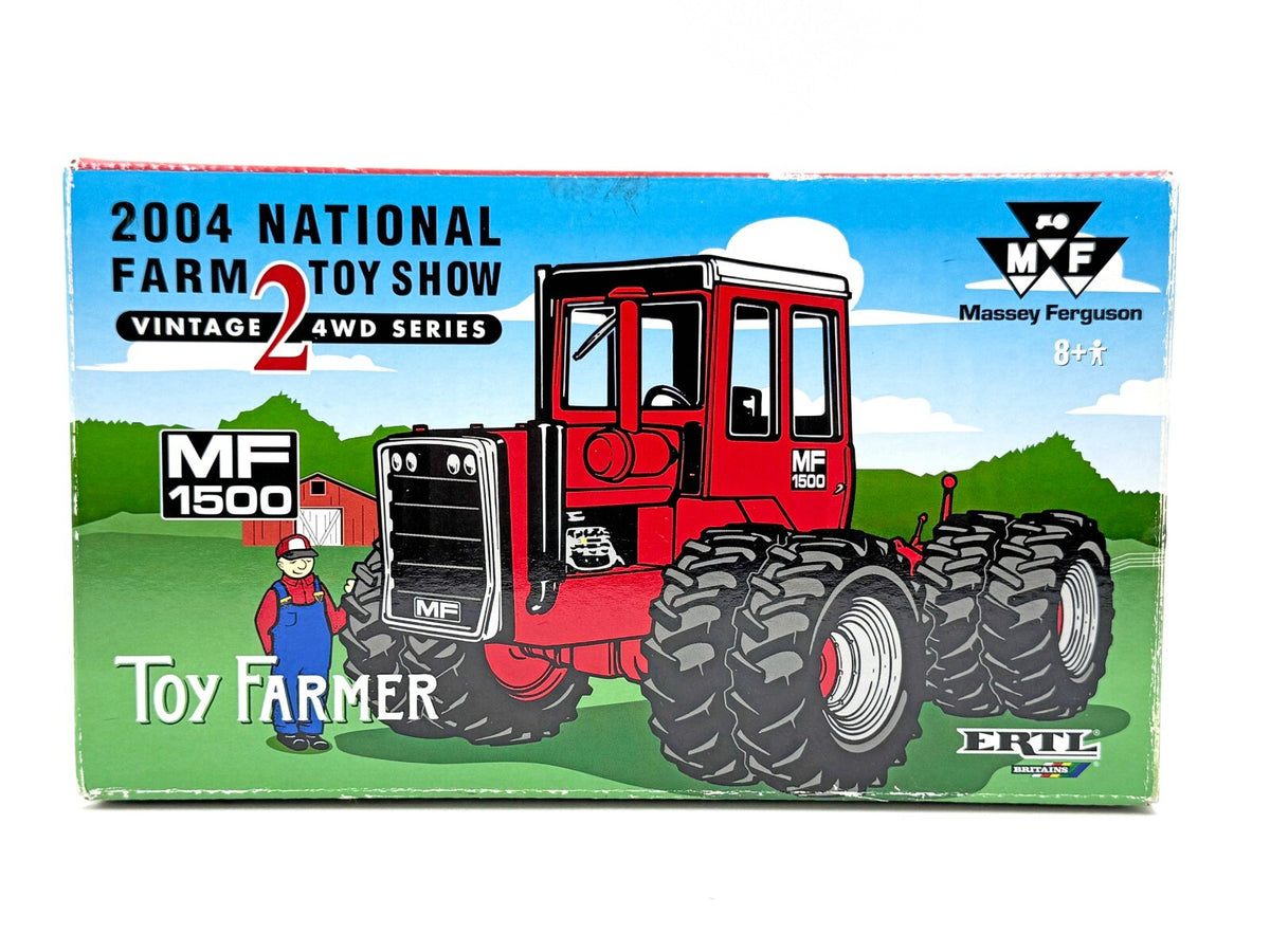1/32 Massey Ferguson 1500 Toy Farmer 4WD Tractor 2004 W/Duals