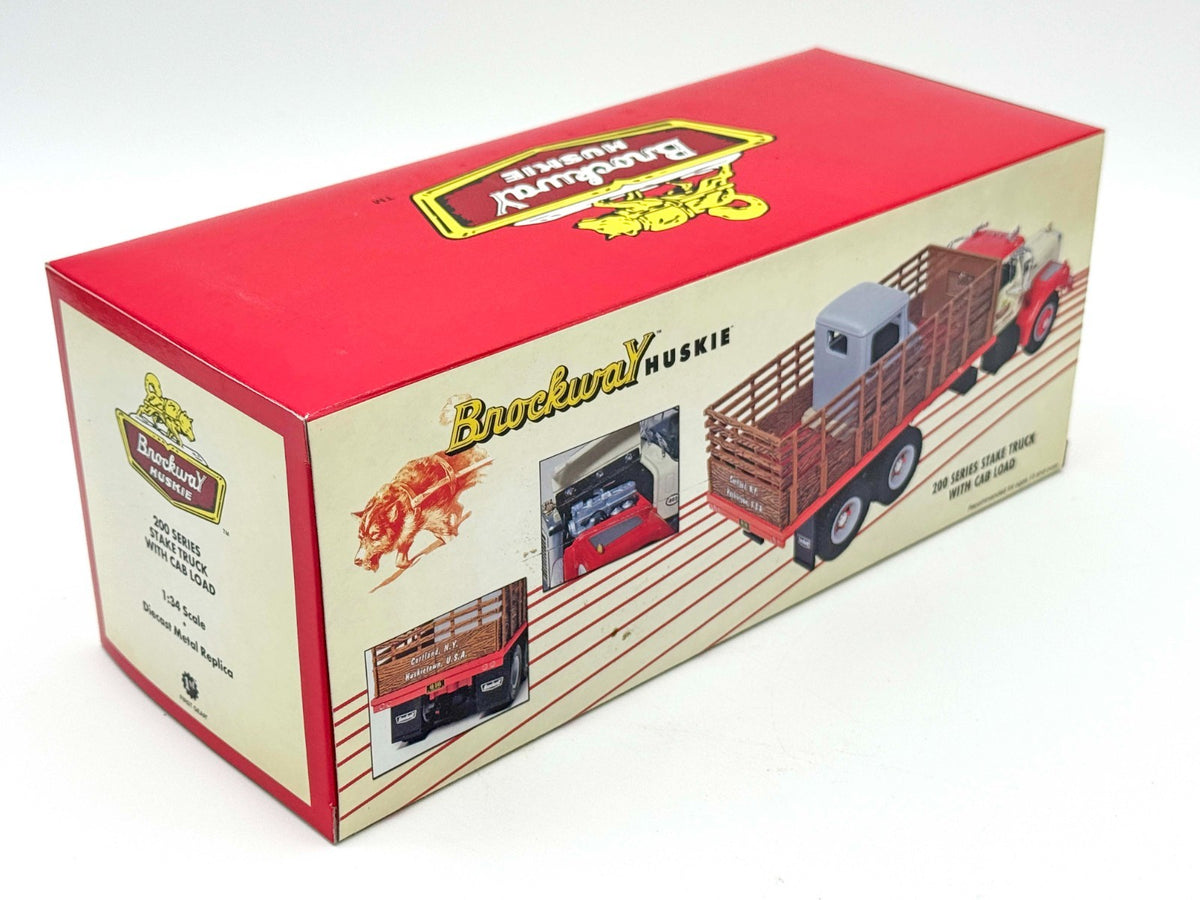 1/34 Brockway Huskie 200 Series Stake Truck w/ Cab Laod