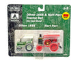 1/64 Oliver 1655 Tractor With Canopy & Hart Parr 60 Steam Tractor Set