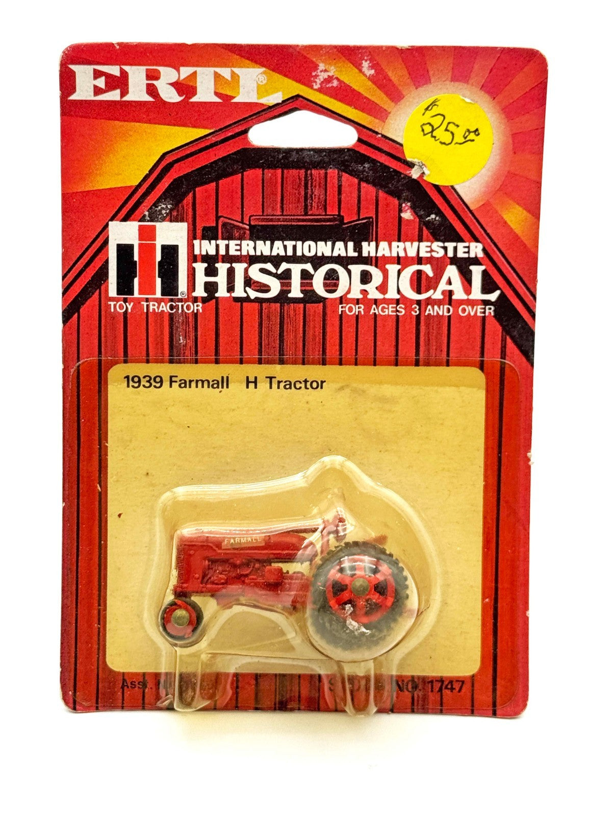 1/64 1939 Farmall H Tractor