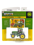 1/64 North Carolina John Deere 7700 Tractor With FWA Duals Capital Chase